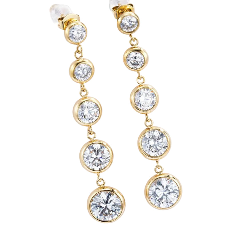 Bezel Drop | Earrings