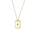 Root Square Necklace