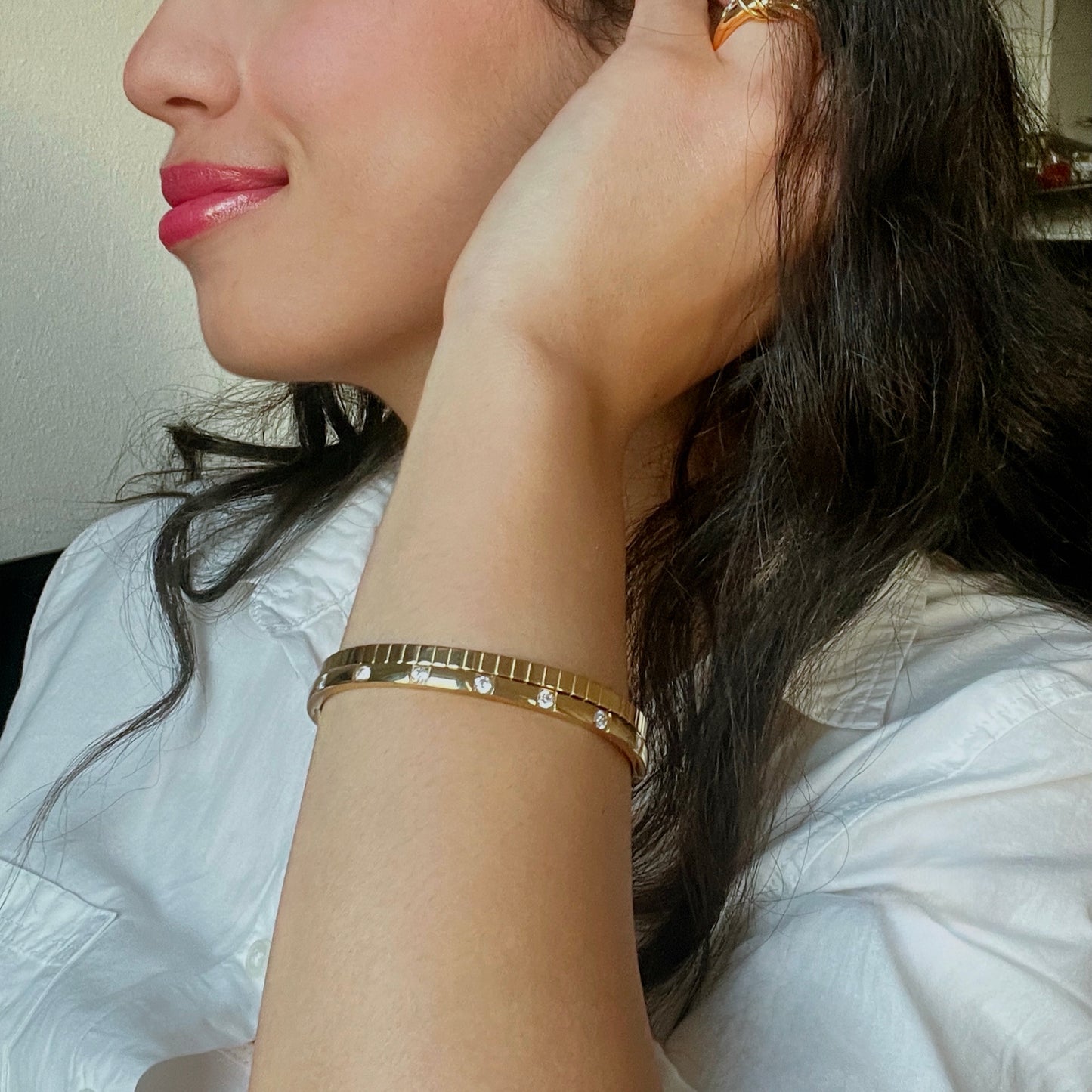 Pavé Bangle | Bracelet