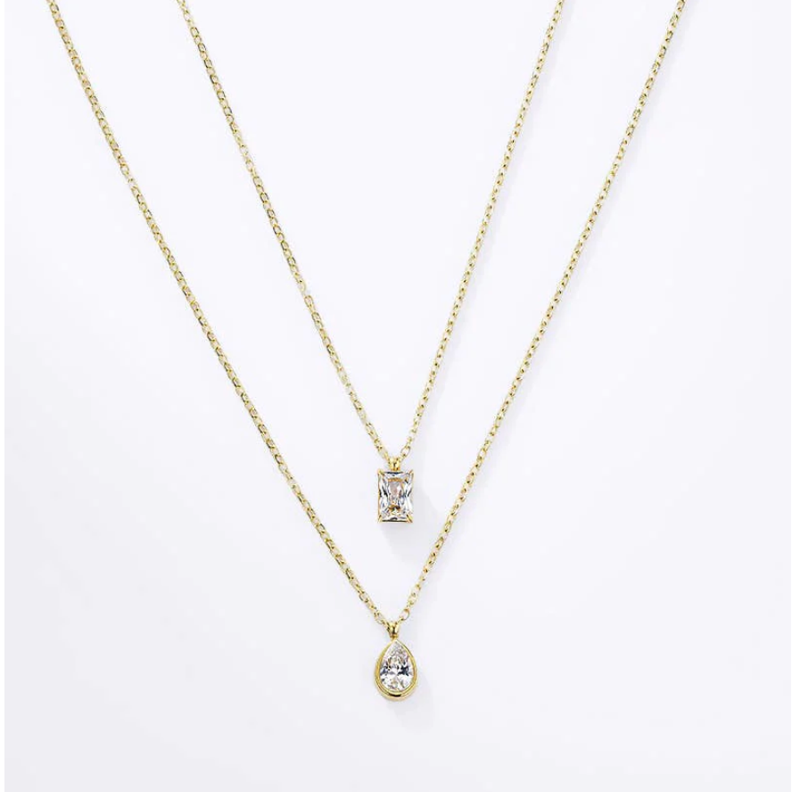 Double Pendant | Necklace