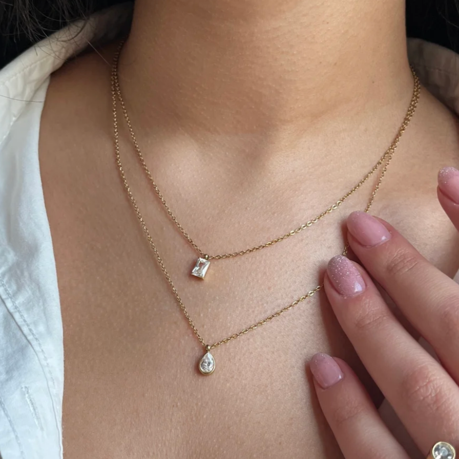 Double Pendant | Necklace
