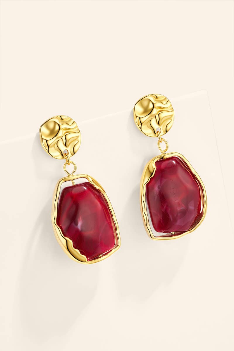 Ruby Earrings