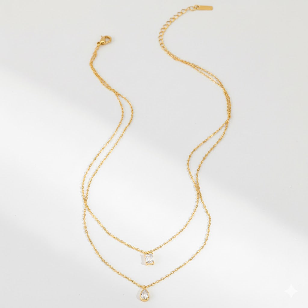 Double Pendant | Necklace