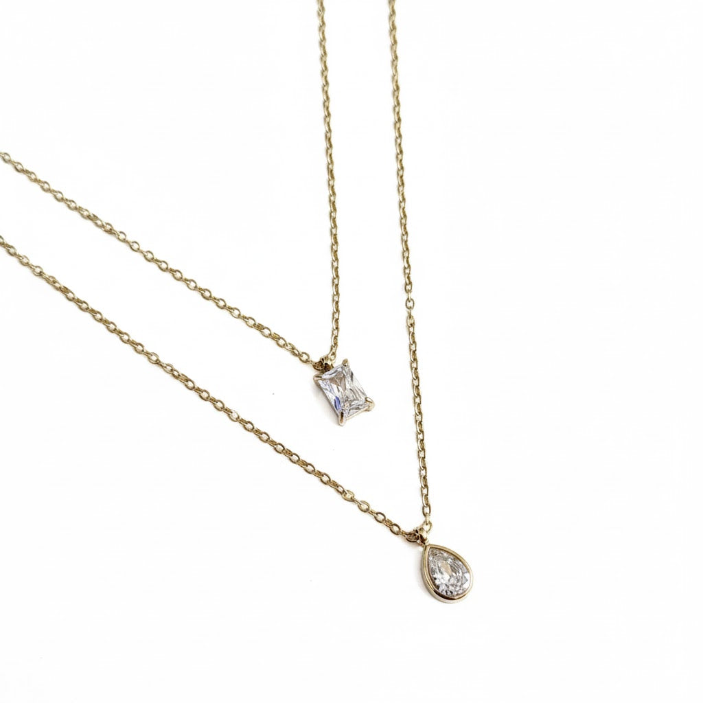 Double Pendant | Necklace