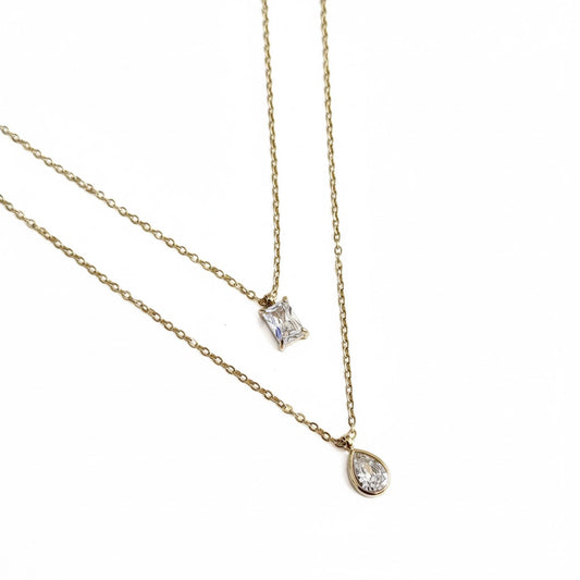 Double Pendant | Necklace